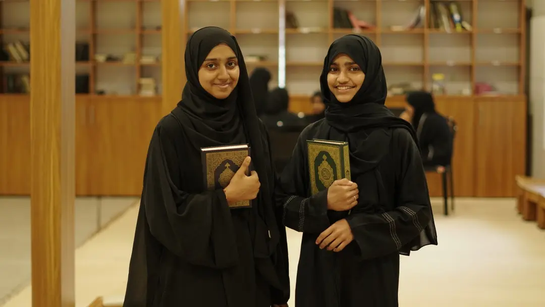 Happy Madrassa students